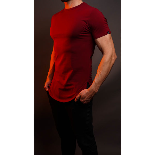 Reckless Core Tees -MAROON