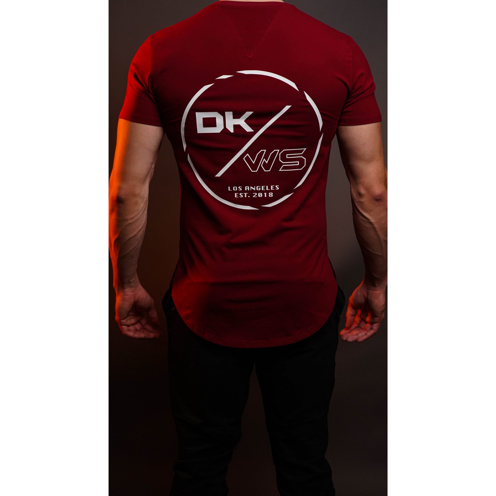 Reckless Core Tees -MAROON