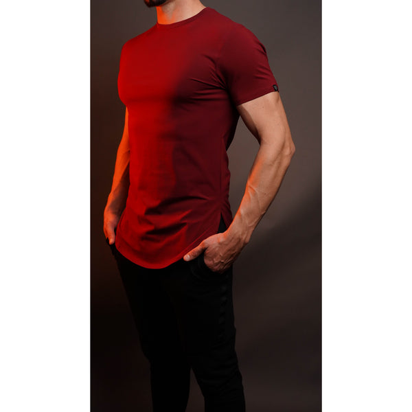 Reckless Brand Tees -MAROON