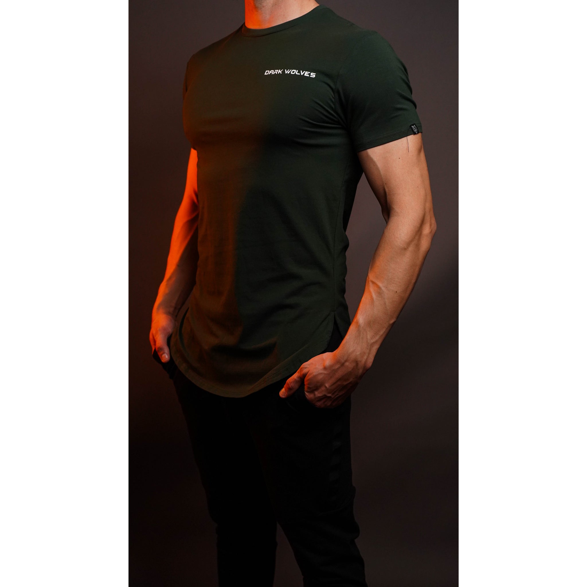 Reckless Wolf Tees - MILITARY