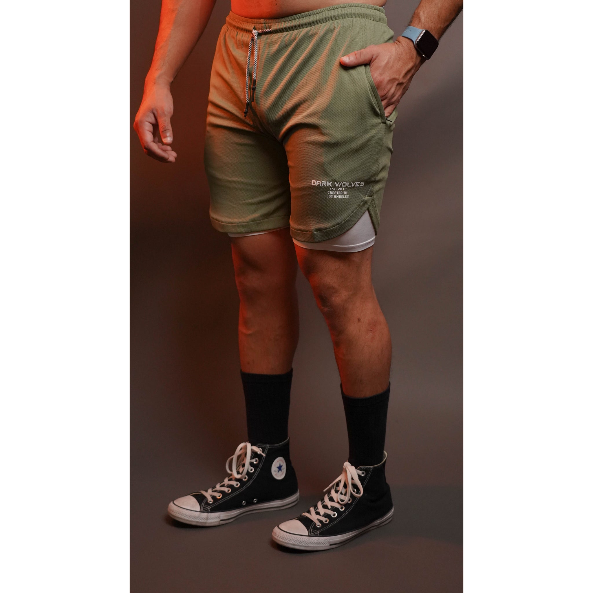 Trainer Shorts -GREEN