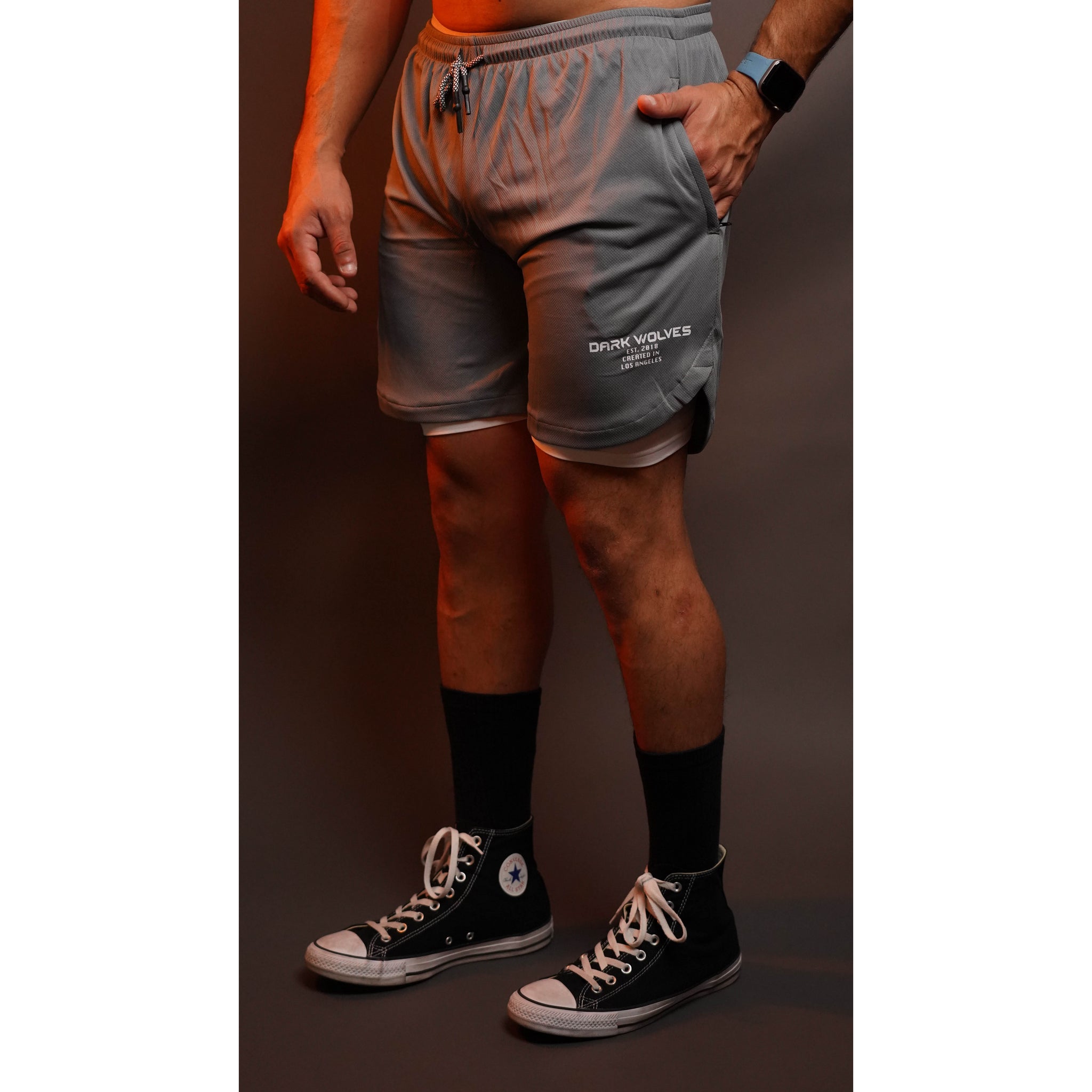 Trainer Shorts -GRAY